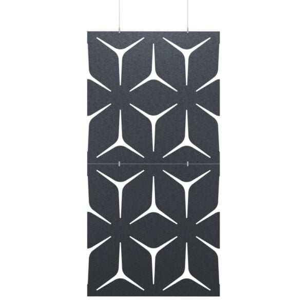 ezobord workzone divider turbine charcoal gray